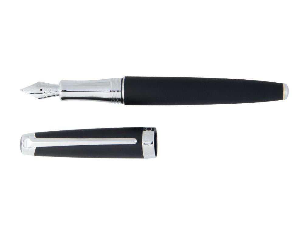 Caran d´Ache Léman Black Matt Füllfederhalter, Lack, 4799.496