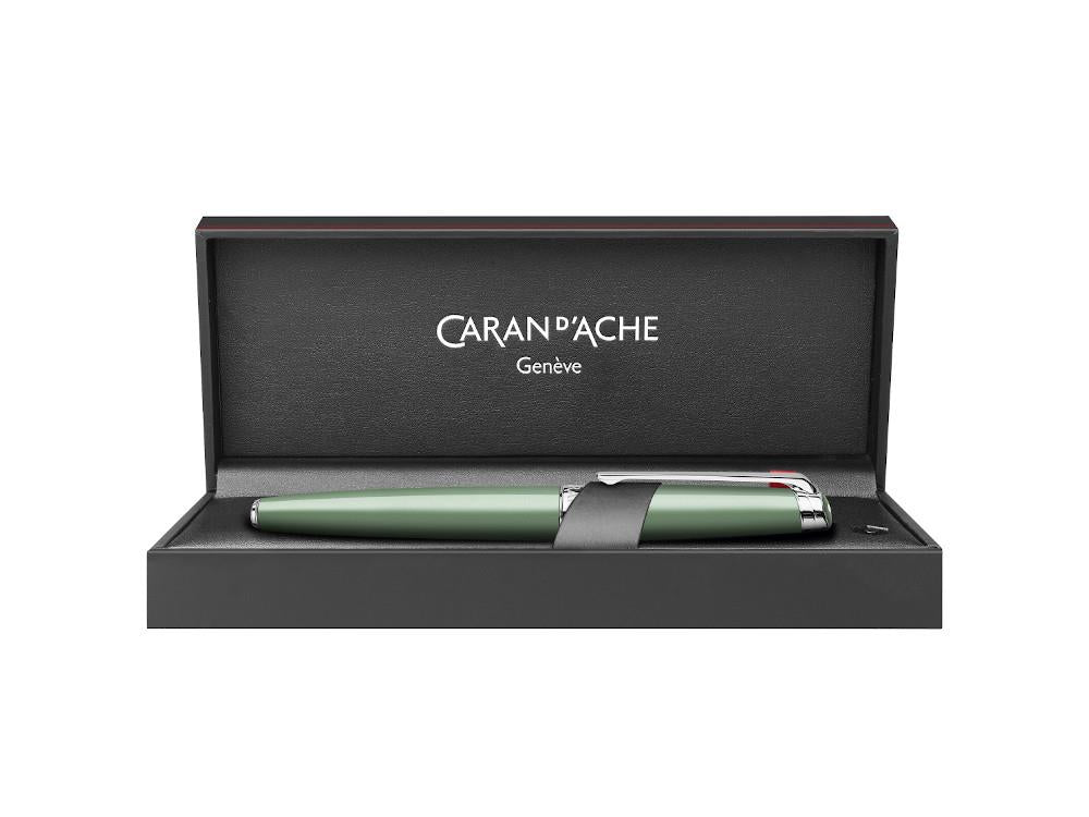 Caran d'Ache Léman Vert De Gris Füllfederhalter, Messing, Grün, 4799.713