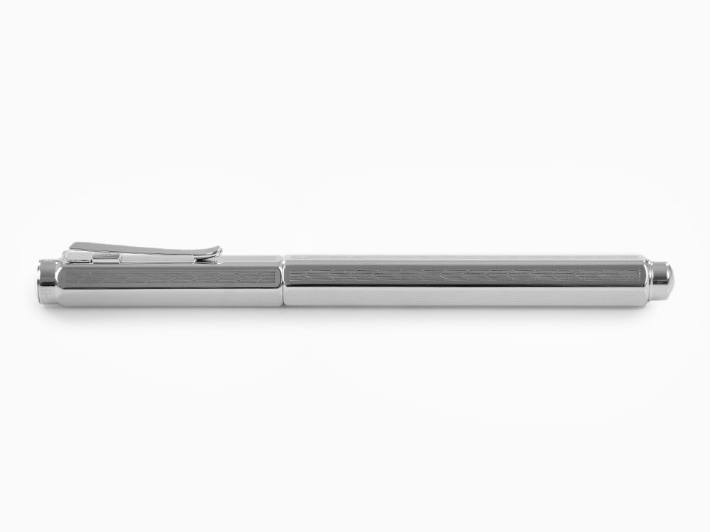 Caran d´Ache Ecridor Chevron Roller, Palladium, Silber, 838.286
