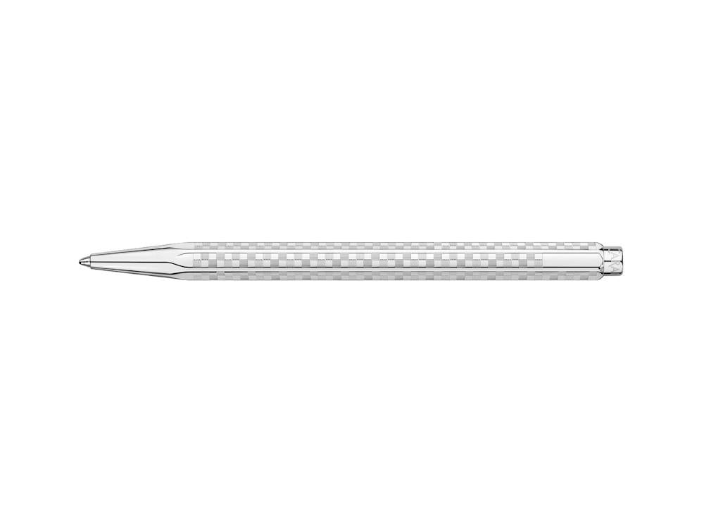 Set Caran d'Ache Ecridor Damier Kugelschreiber & Schwarzes Lederetui, 8902.566