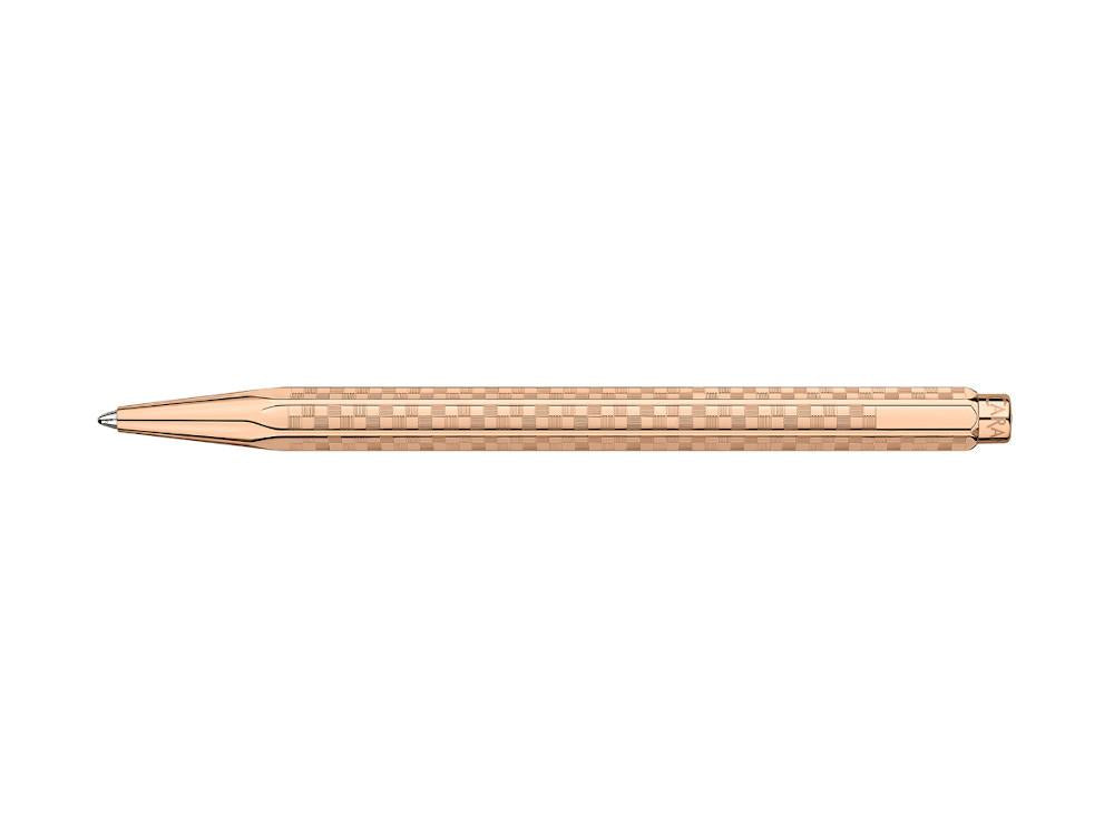 Caran d'Ache Ecridor Damier Kugelschreiber & Schwarzes Lederetui, 8902.567