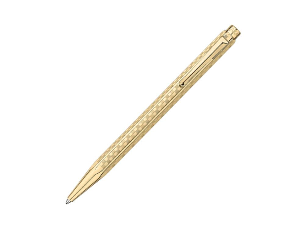 Caran d'Ache Damier Ecridor Kugelschreiber, Messing, Golden, 898.568,