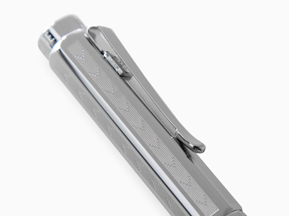 Caran d´Ache Ecridor Chevron Füllfederhalter, Palladium, 958.286