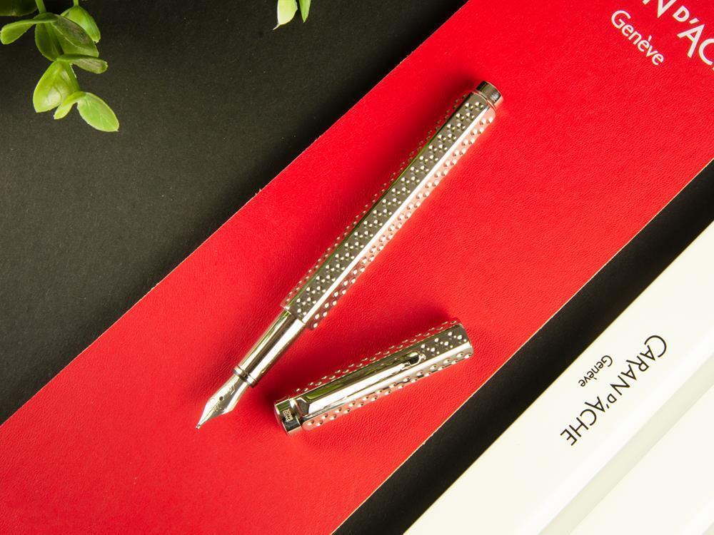 Caran d´Ache Ecridor Golf Füllfederhalter, Palladium, Silber, 958.516