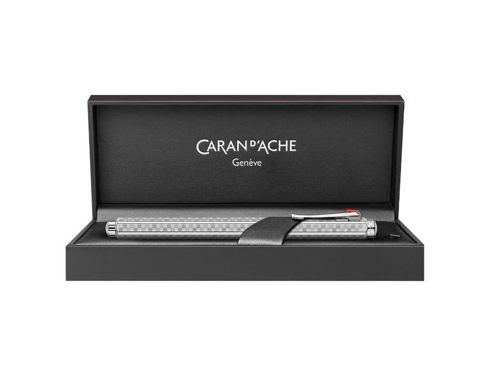 Caran d'Ache Ecridor Damier Füllfederhalter, Silber, 958.566