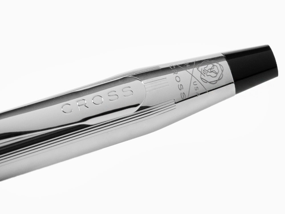 Cross Classic Century Kugelschreiber, Chrom, Silber, Poliert, Kanneliert , 3502