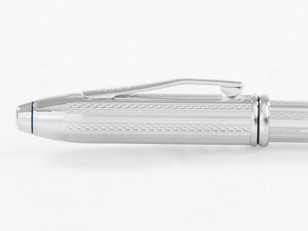 Cross Townsend Roller, Platin, Silber, Poliert, Edelharz, AT0045-1