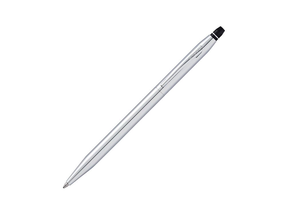 Cross Click Kugelschreiber, Chrom, Silber, Poliert, AT0622-101