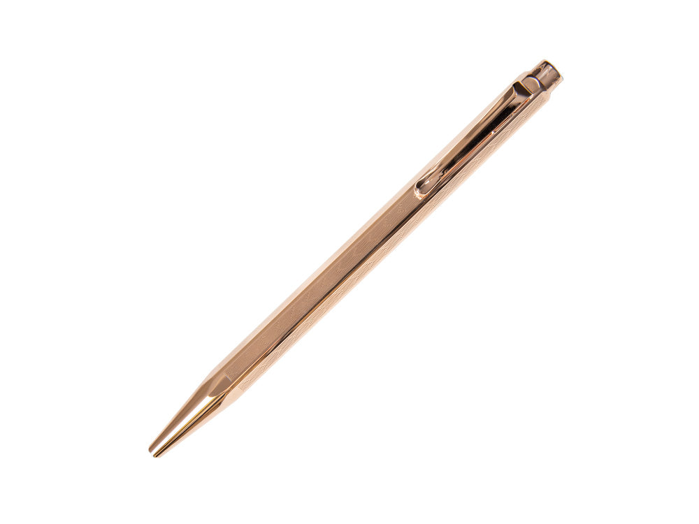 Caran d´Ache Ecridor Chevron Kugelschreiber, Messing, Rosegold, 898.207