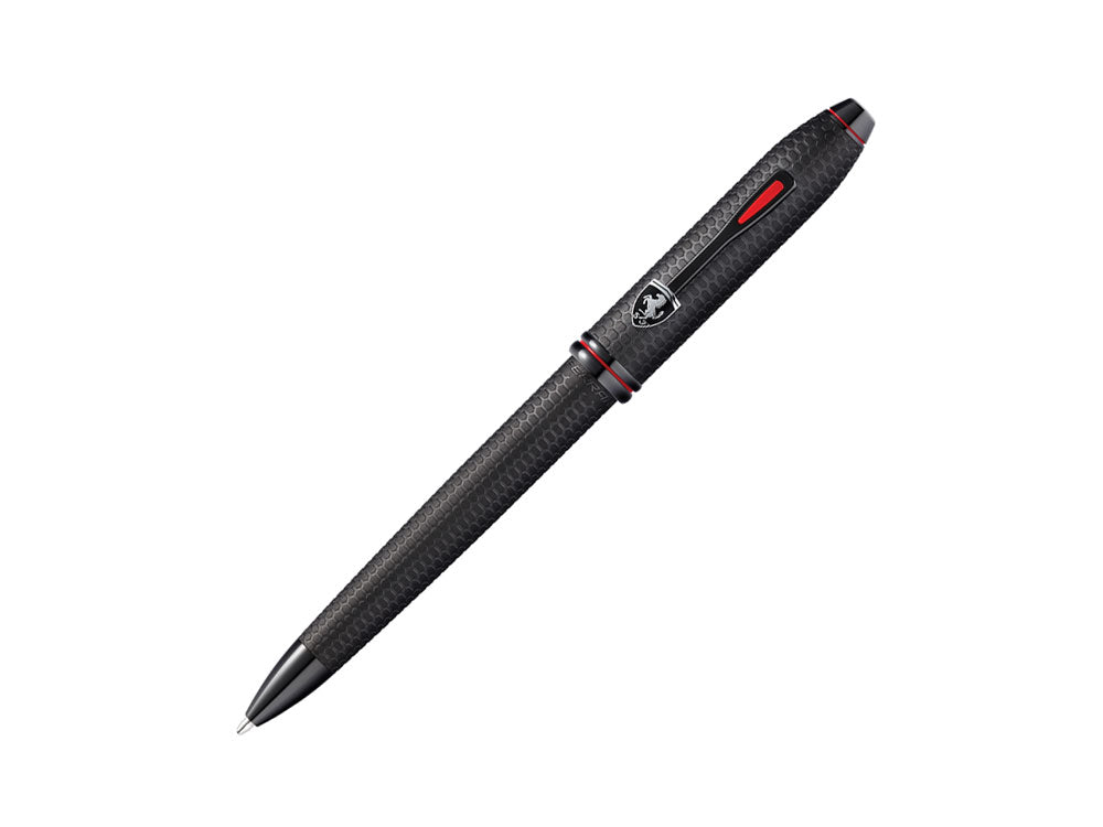Cross Ferrari Townsend Kugelschreiber, PVD, Schwarz, Gebürstet, FR0042-58