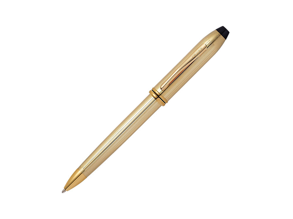 Cross Townsend Kugelschreiber, Beschichtet mit 10K Gold, 702TW