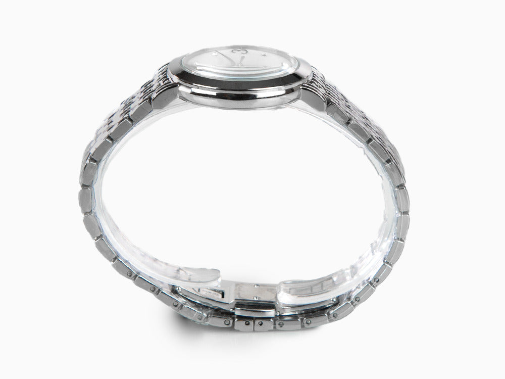 Delbana Dress Villanova Quartz Uhr, Weiss Perlmuttern, 32 mm, 41701.613.1.514