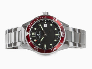 Delbana Sports Mariner Quartz Uhr, Schwarz, 42 mm, 41701.716.6.036