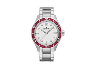Delbana Sports Mariner Quartz Uhr, Silber, 42 mm, 41701.716.6.066