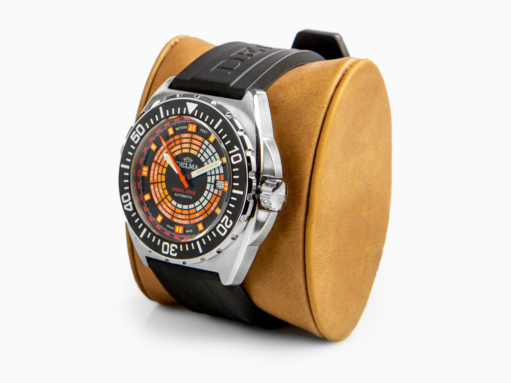 Delma Diver Shell Star Decompression Timer Automatik Uhr, 44 mm, 41501.670.6.034