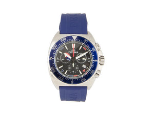 Delma Racing Oceanmaster Quartz Uhr, Chrono, Schwarz, 44 mm, 41501.678.6.048