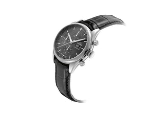 Delma Heritage Chonogrpah Automatik Uhr, Schwarz, 43 mm, 41601.728.6.031
