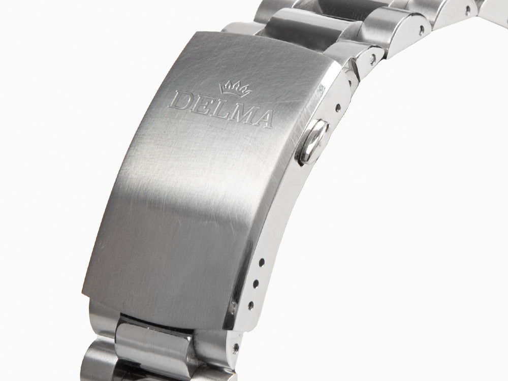 Delma Diver Commodore Automatik Uhr, Schwarz, 43 mm, 41701.690.6.031