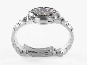 Delma Diver Quattro Automatik Uhr, Schwarz, Limitierte Edition, 41701.744.6.038