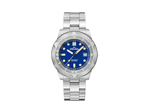 Delma Diver Quattro Automatik Uhr, Blau, Limitierte Edition, 41701.744.6.041