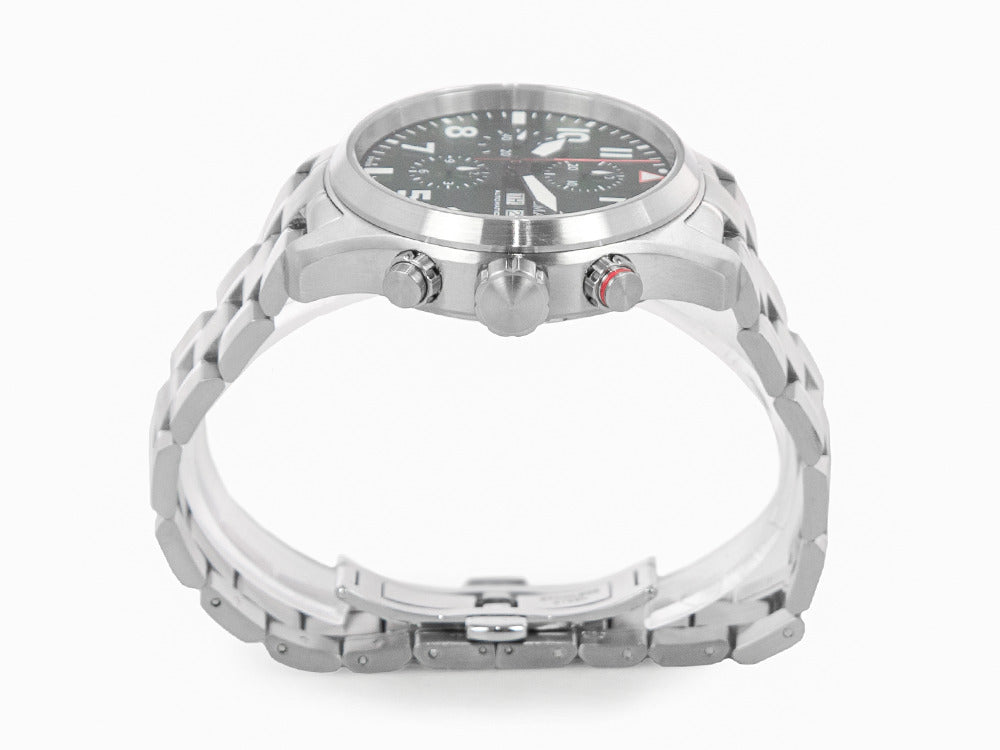 Delma Aero Commander Automatik Uhr, Grün, 45 mm, Chronograph, 41702.580.6.149