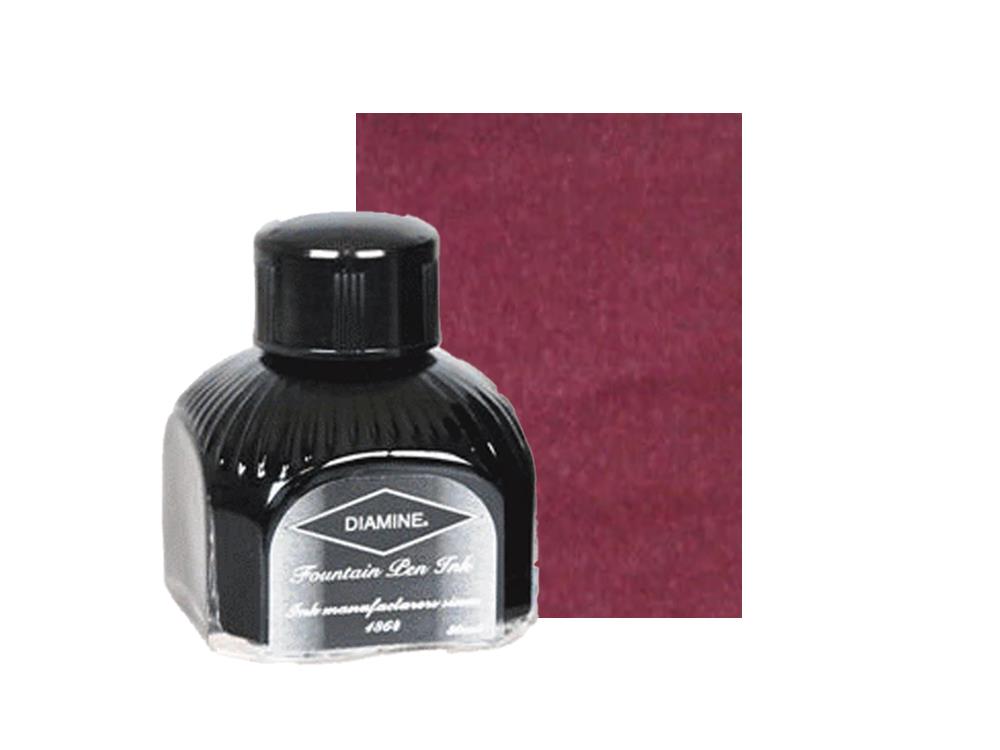 Diamine Tintenfass Tyrian Purple, 80ml., Italianische Glass Flasche