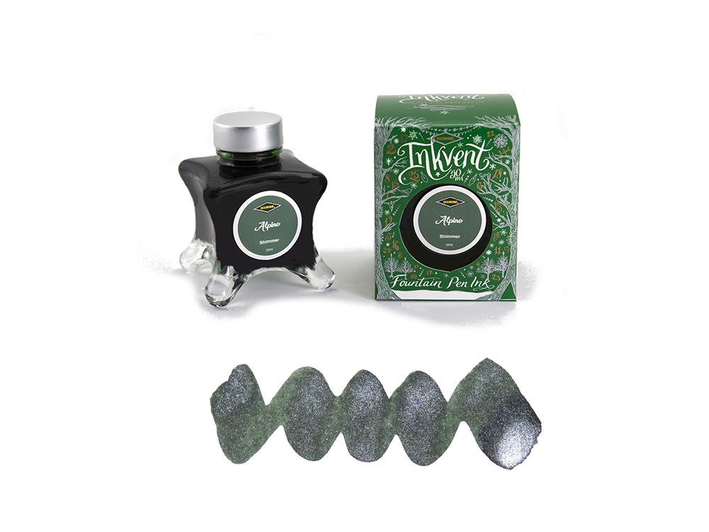 Diamine Alpine Ink Vent Green Tintenfass, 50ml, Shimmer