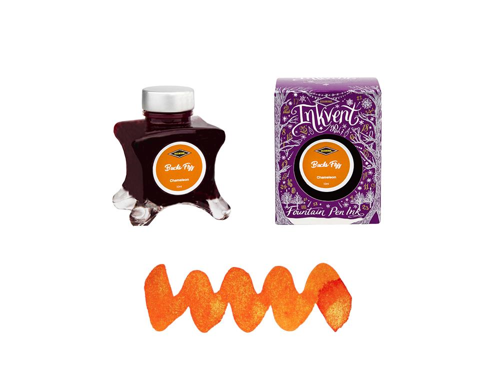 Diamine Tintenfass Bucks Fizz Ink Vent Purple, 50ml, Chamaleon, Orange