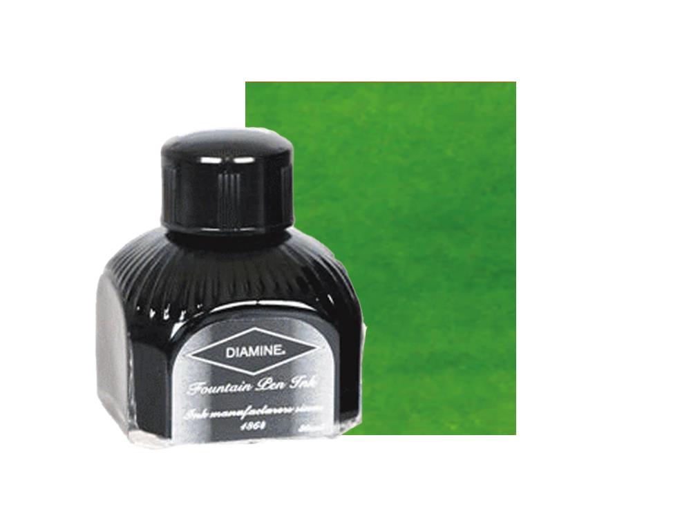 Diamine Tintenfass Kelly Green, 80ml, Italianische Glass Flasche