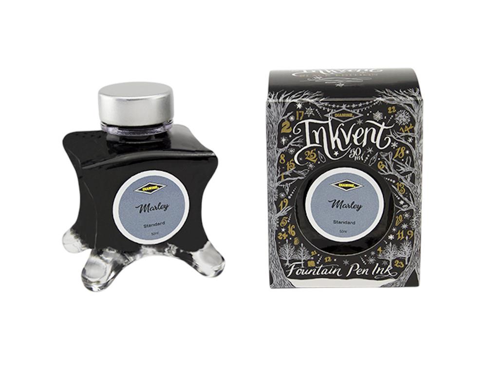 Diamine Ink Vent Black Standard Marley Tintenfass, 50ml, Grau