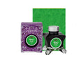 Diamine Tintenfass Merry&Bright Ink Vent Purple, 50ml, Shimmer, Grün