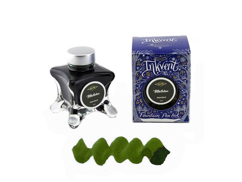 Diamine Tintenfass Mistletoe, Ink Vent Blue, 50ml, Grün