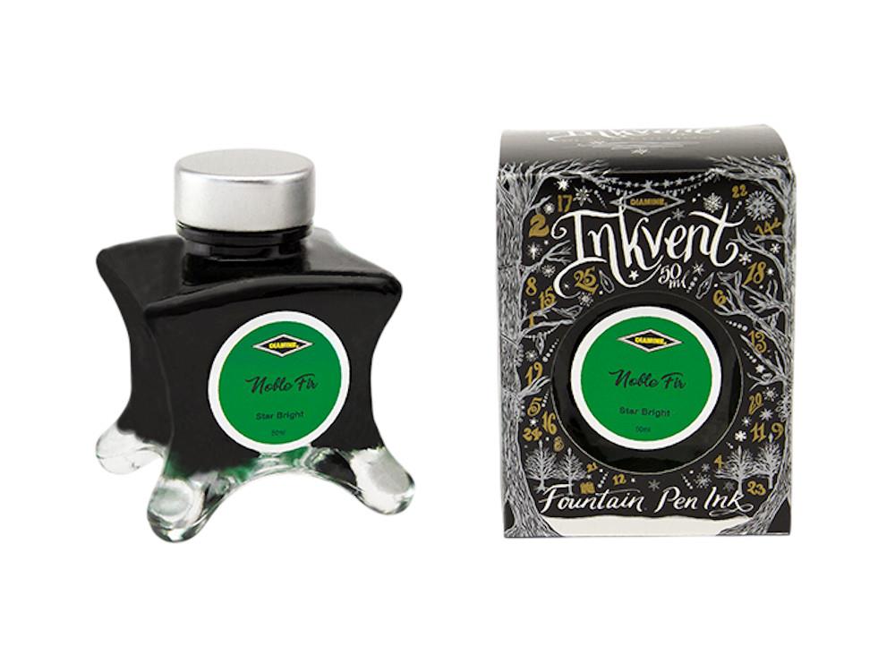 Diamine Ink Vent Black Star Bright Noble Fir Tintenfass, 50ml, Grün