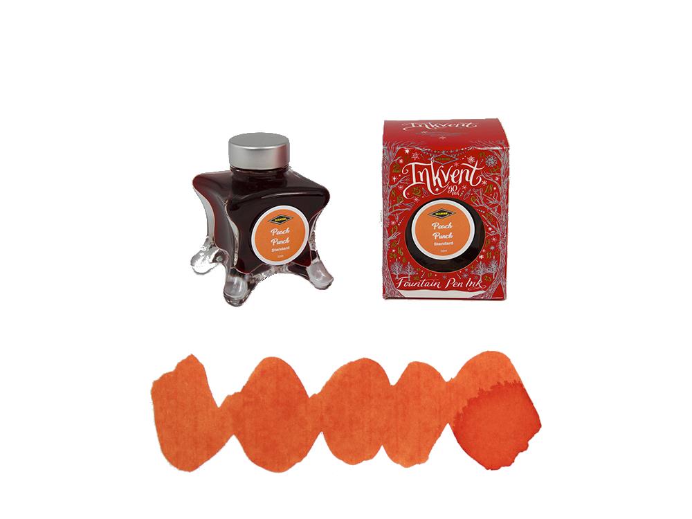 Diamine Peach Punch Ink Vent Red Tintenfass, 50ml, Orange, Glas