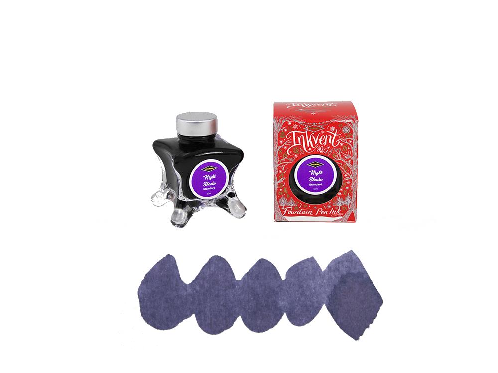 Diamine Night Shade Ink Vent Red Tintenfass, 50ml, Violett, Glas