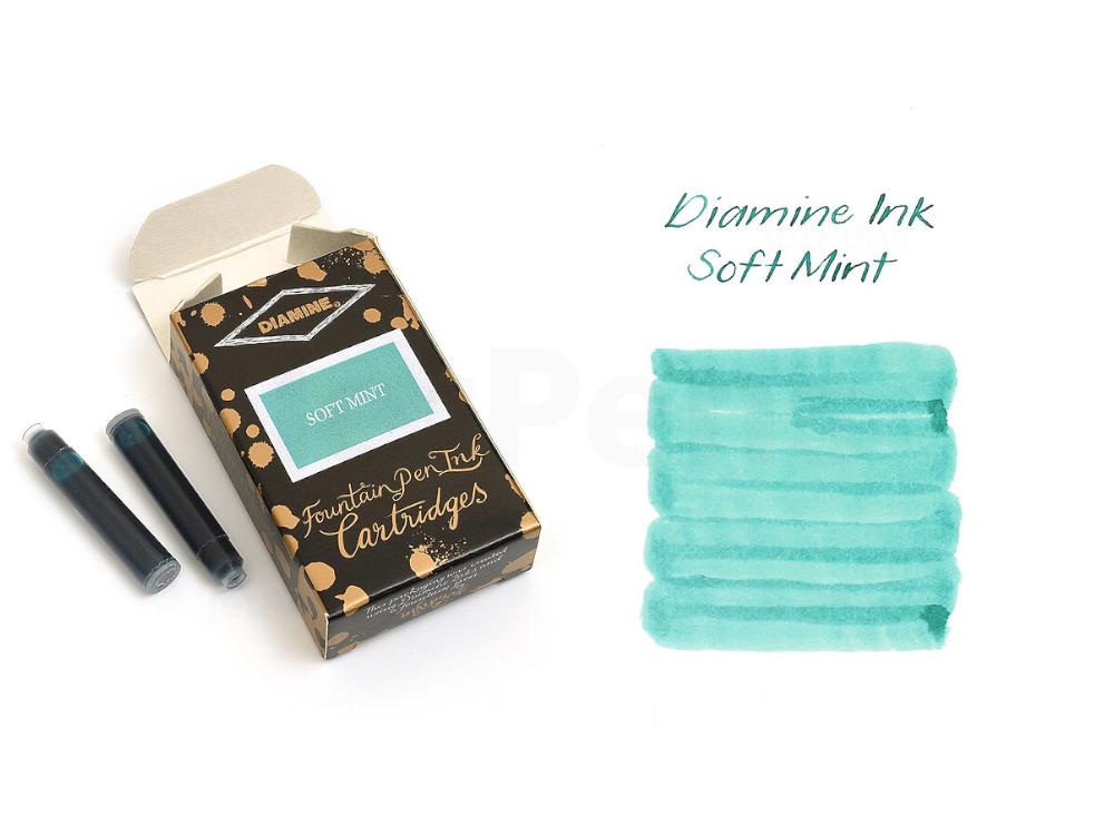 Kartuschen Diamine Soft Mint Car , Grün, 18