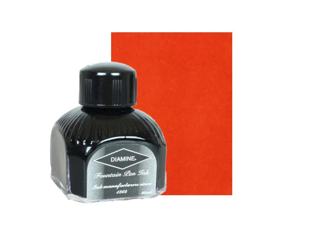 Diamine Tintenfass Sunset, 80ml, Italianische Glass Flasche