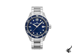 Delbana Sports Mariner Quartz Uhr, Blau, 42 mm, 41701.716.6.044
