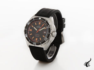 Delma Diver Automatik Shell Star Uhr, Schwarz, 44 mm, 41501.670.6.031