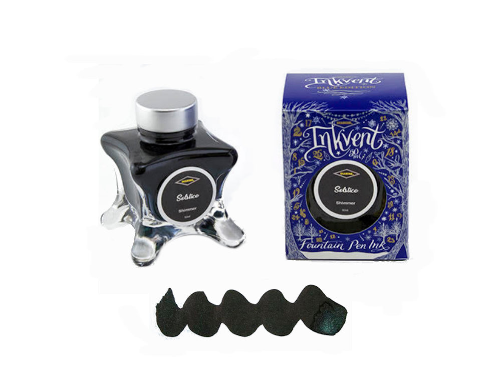 Diamine Tintenfass Solstice, Ink Vent Blue, 50ml, Grün