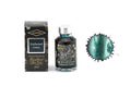 Diamine Shimmering Enchanted Ocean Tintenfass, 50ml, Grün, Glass