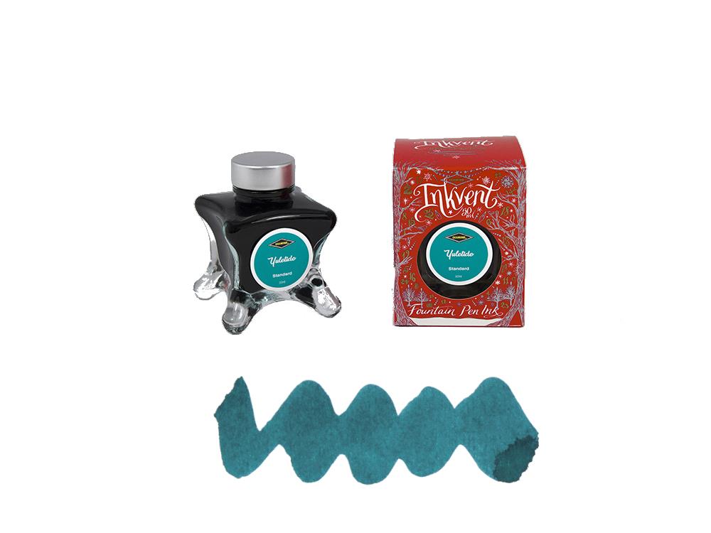 Diamine Yuletide Ink Vent Red Tintenfass, 50ml, Blau, Glas