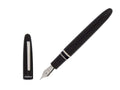 Esterbrook Estie Ebony Füllfeder, Schwarz, Verchromte Akzente, E106