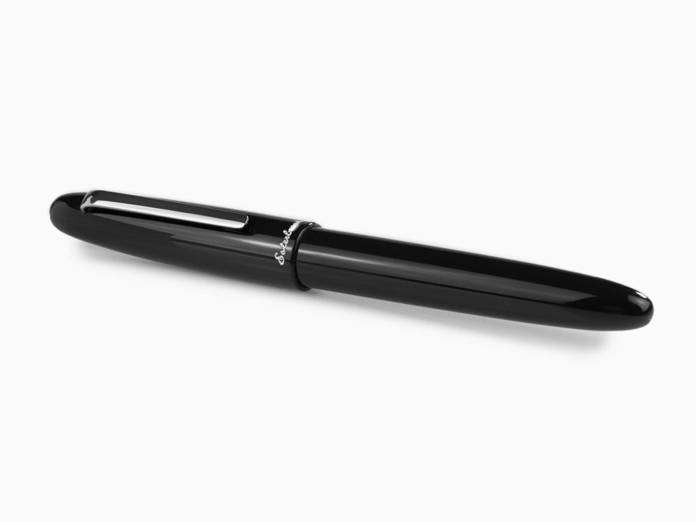 Esterbrook Estie Ebony Roller, Schwarzes Edelharz, Verchromte Akzente, E107