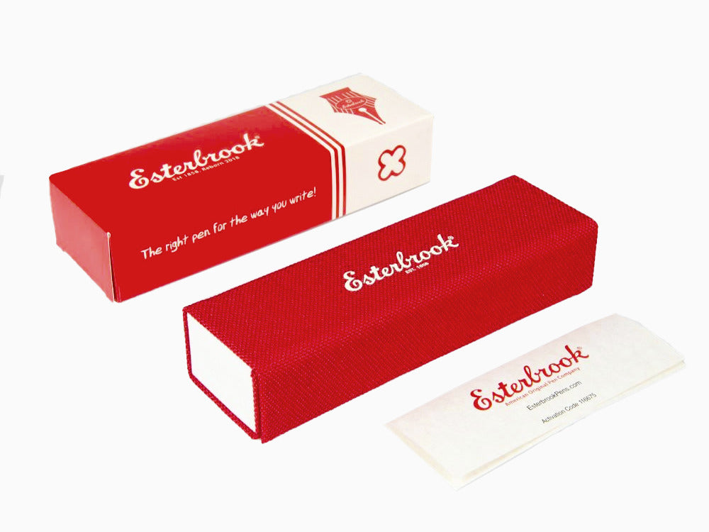 Esterbrook Estie Tortoise Füllfederhalter, Edelharz, Vergoldet, E136