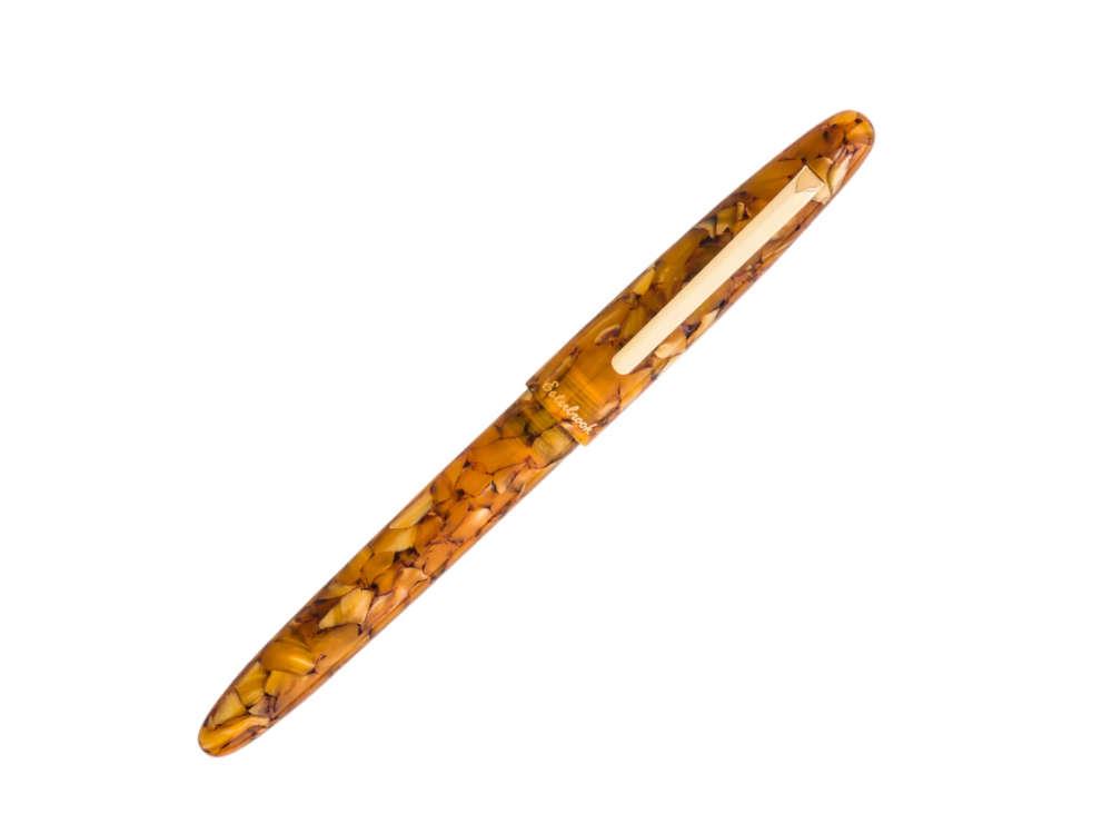 Esterbrook Estie Honeycomb Füllfederhalter, Piston, Vergoldet, E1426