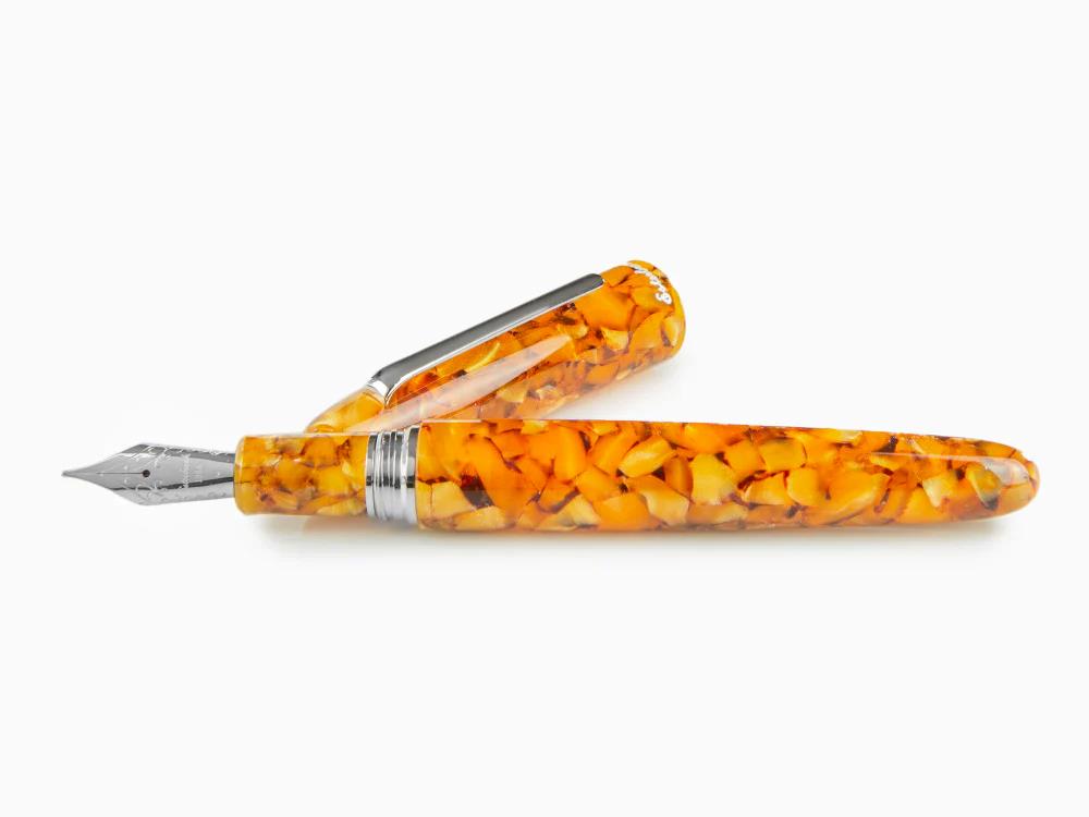 Esterbrook Estie Oversize Honeycomb Füllfeder, Verchromte Akzente, E836