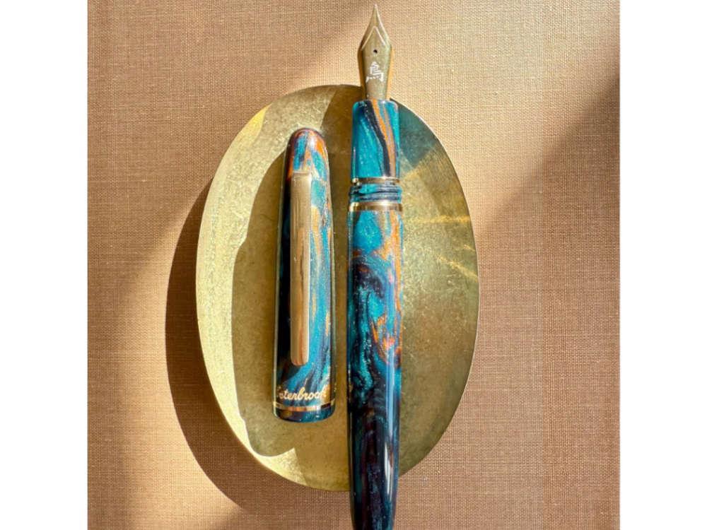 Esterbrook x BUNGUBOX Kingfisher Estie Füllfederhalter, EBIRDBUNGU