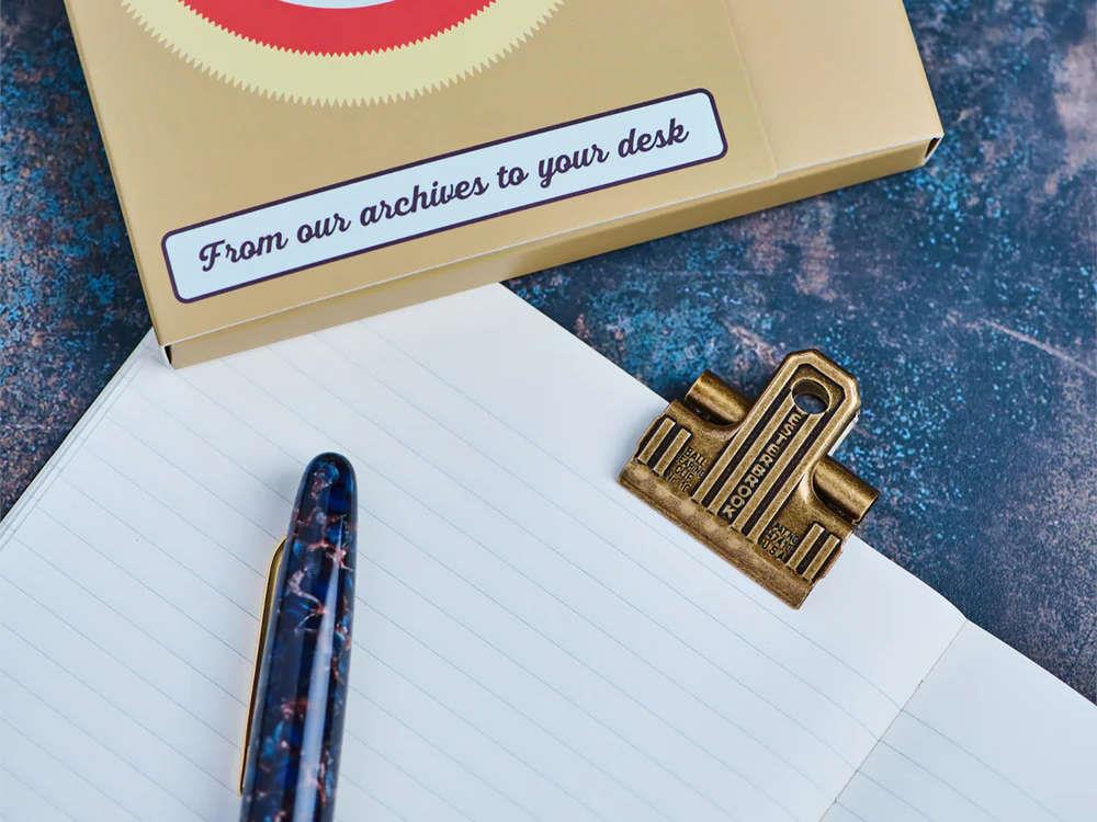 Esterbrook Eclipse 3-Teiliges Clip-Set, Metalle, Vergoldet, Golden, ECL-GOLD