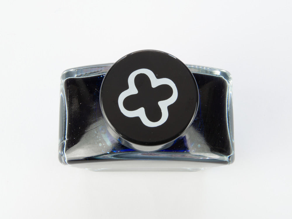 Esterbrook Tintenfass Aqua, Blau, 50ml, Glass, EINK-SHIMM-AQUA